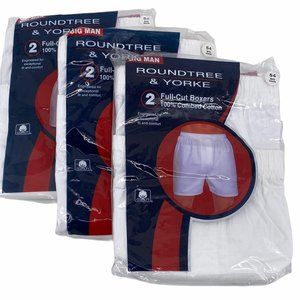 Roundtree & Yorke Full Cut Cotton Boxer Shorts
